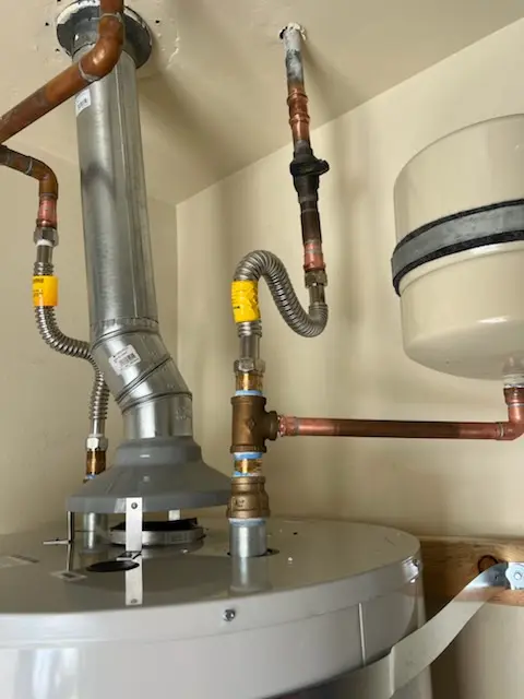 Water heater installation and plumbing repair in Lodi